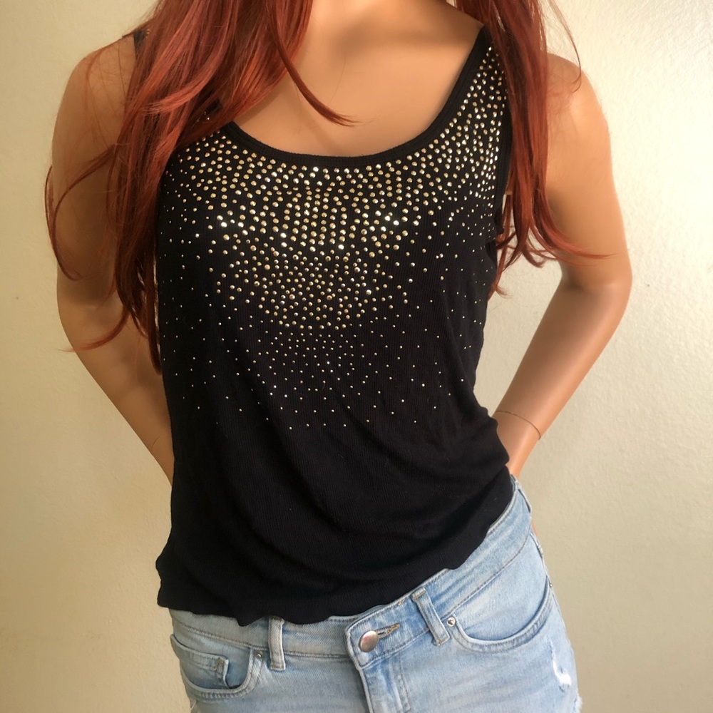 Calvin Klein studded tank top small